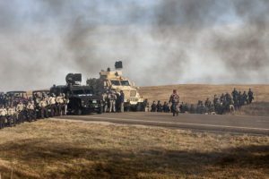 Camille Seaman, Protect & Serve (The Corporations), DAPL Pipeline Construction Site, 2016