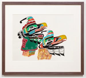 Chief Henry Speck, Snow Gease Dance Mask, 1959